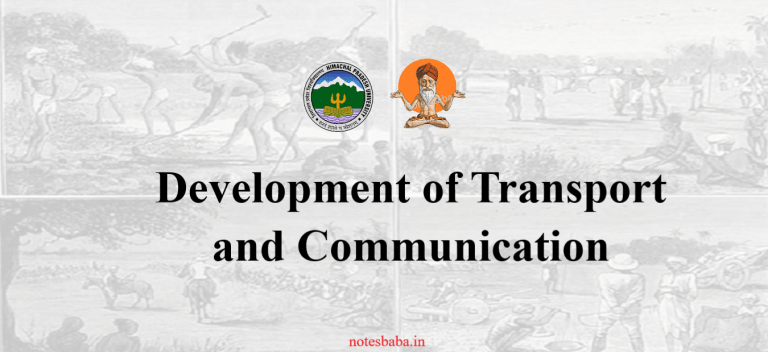 Transport and Communication