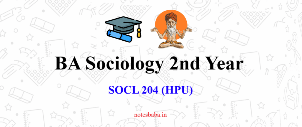 SOCL 204 PYQ