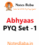 Abhyaas Mains PYQ Set-1