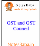 GST and its Council